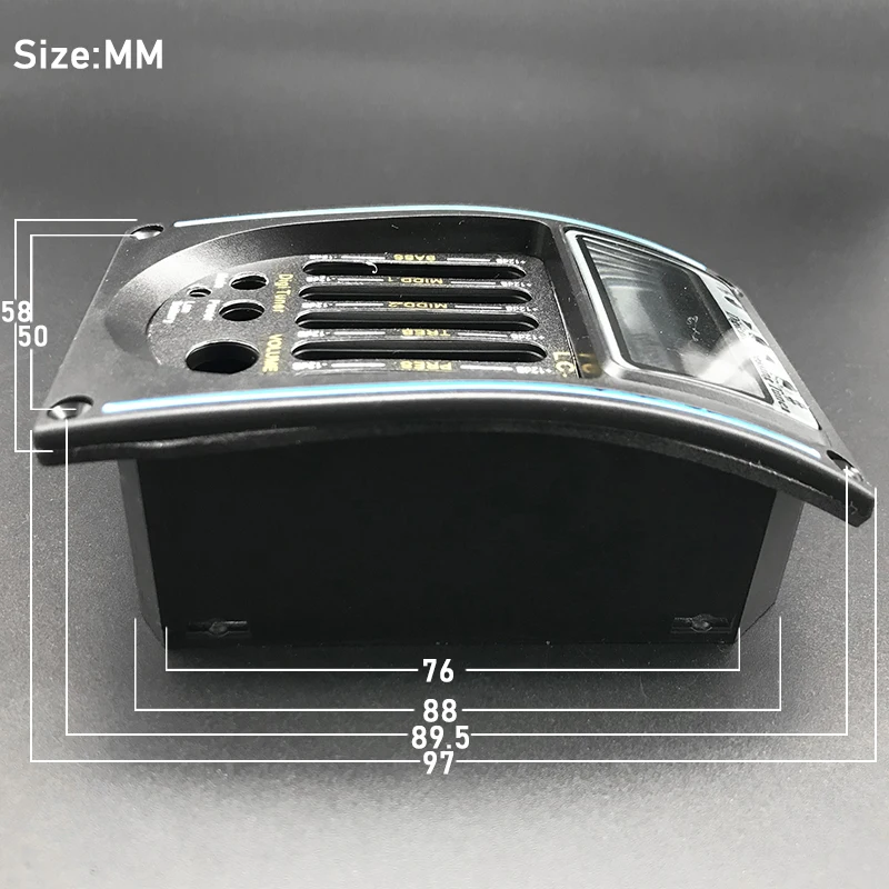 1/5 шт LC-5 акустической гитары эквалайзер пьезо крышка звукоснимателя предусилитель коробок печенья/держатель/Чехол/крышка отсека с Стекло Экран; Прямая поставка