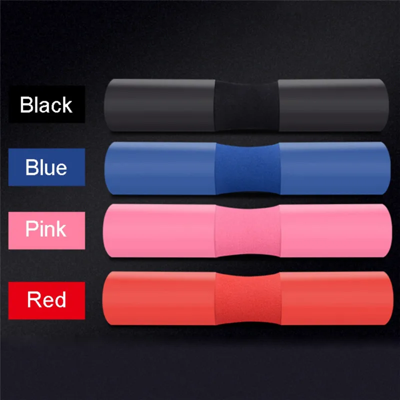 Deep Thick Foam Cushion Barbell Pad Neck Shoulder Weight Lifting Rod Fixed Support Tool