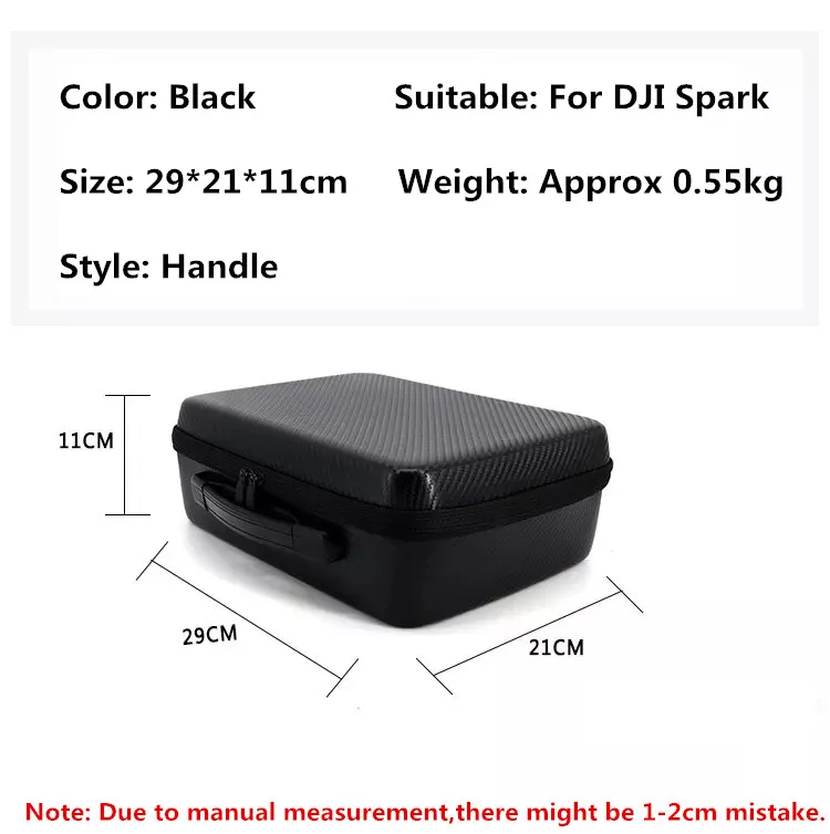 Для DJI Spark Drone сумка из искусственной кожи водонепроницаемая для хранения чехол