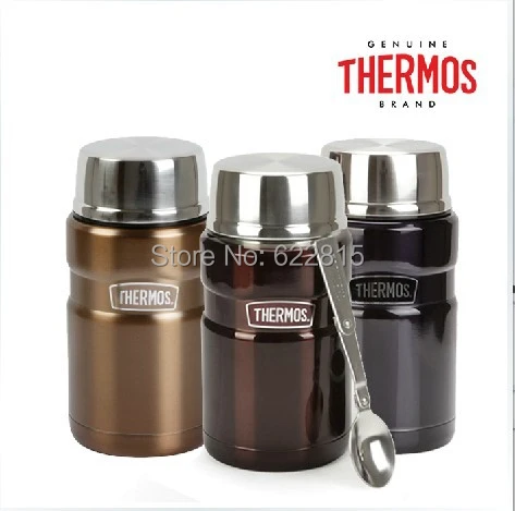 Thermos Vacuum Insulated 24 oz Stainless King Food Jar Leak Proof Blue -  AliExpress