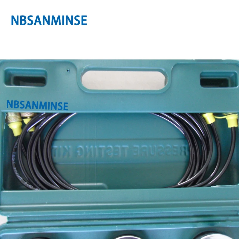 SM2540 63mm 압력 시험 상자 (굴삭기, 선박, 유압 산업 엔지니어용) 탄소강 NBSANMINSE