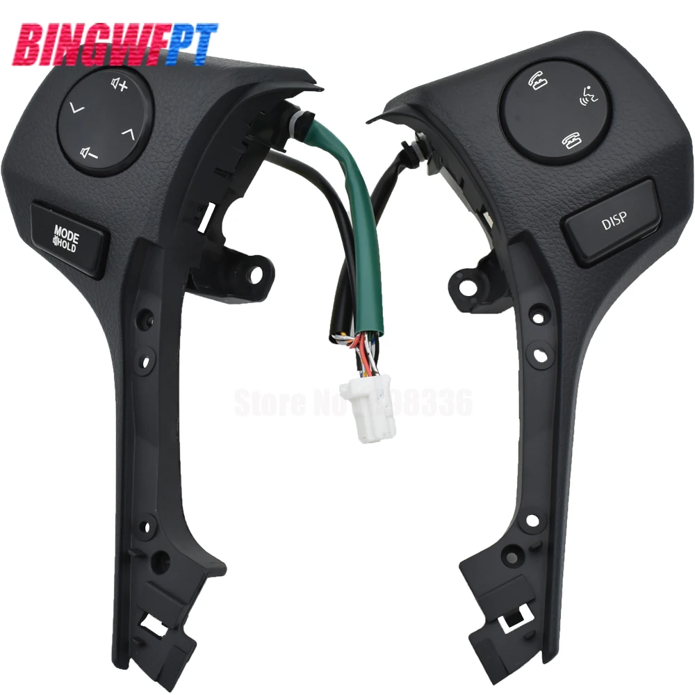 

84250-02560 Buttons Bluetooth Phone Steering Wheel Audio Control Button For TOYOTA Corolla RAV4 2014 2015 Car Styling