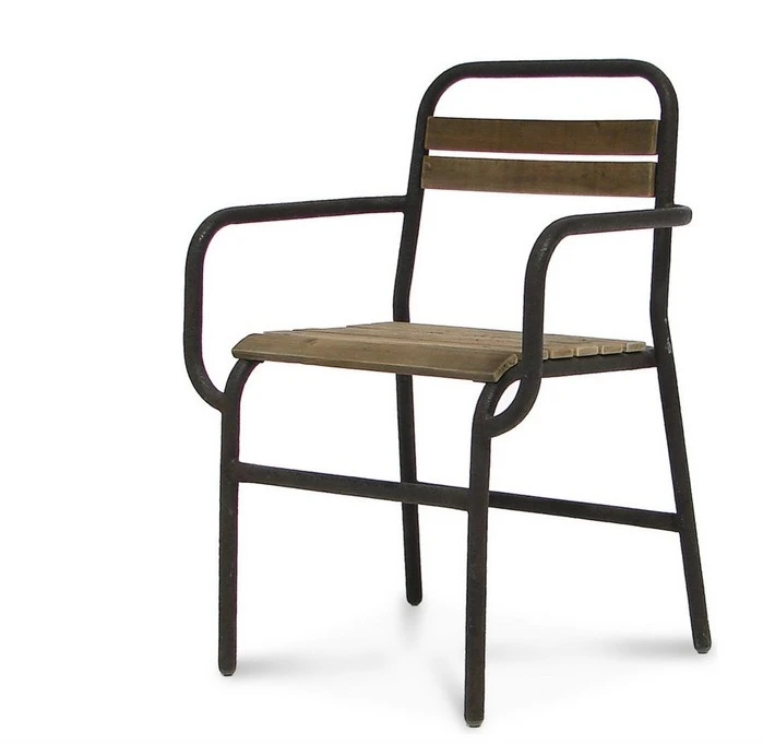 old style wooden high chair