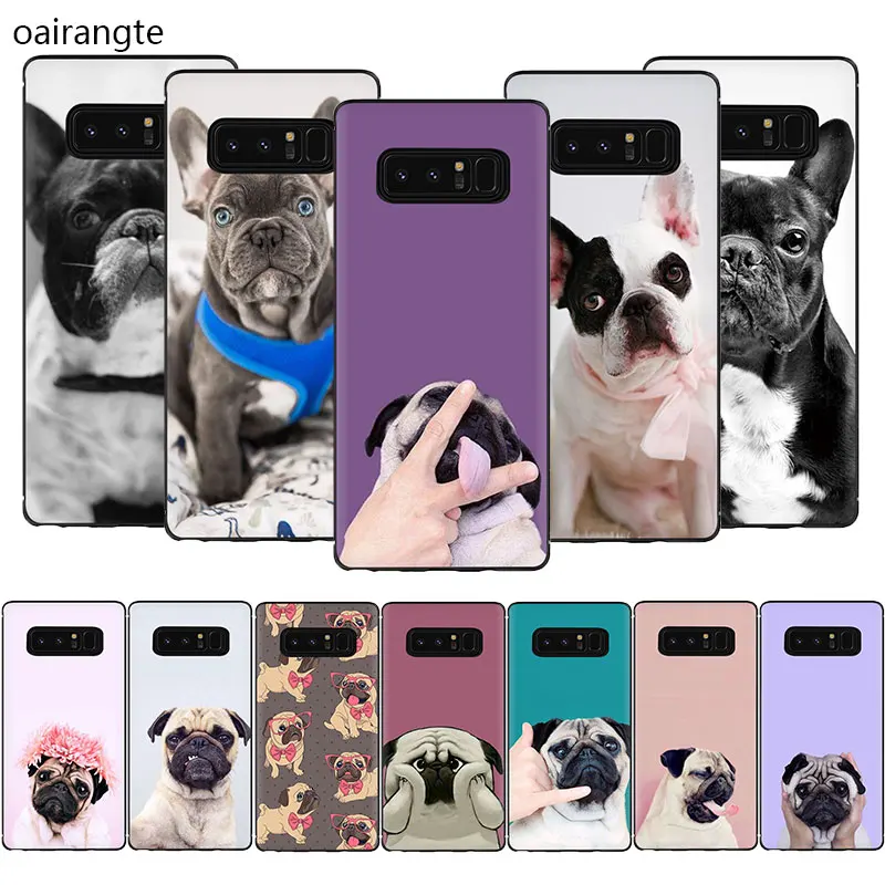 Puppy Pug Bunny French Bulldog Soft Phone Cover Case For Samsung Galaxy A2 Core A6 7 8 9 2018 A10S 20S 20E 30S 40S 50S 60 70S | Мобильные