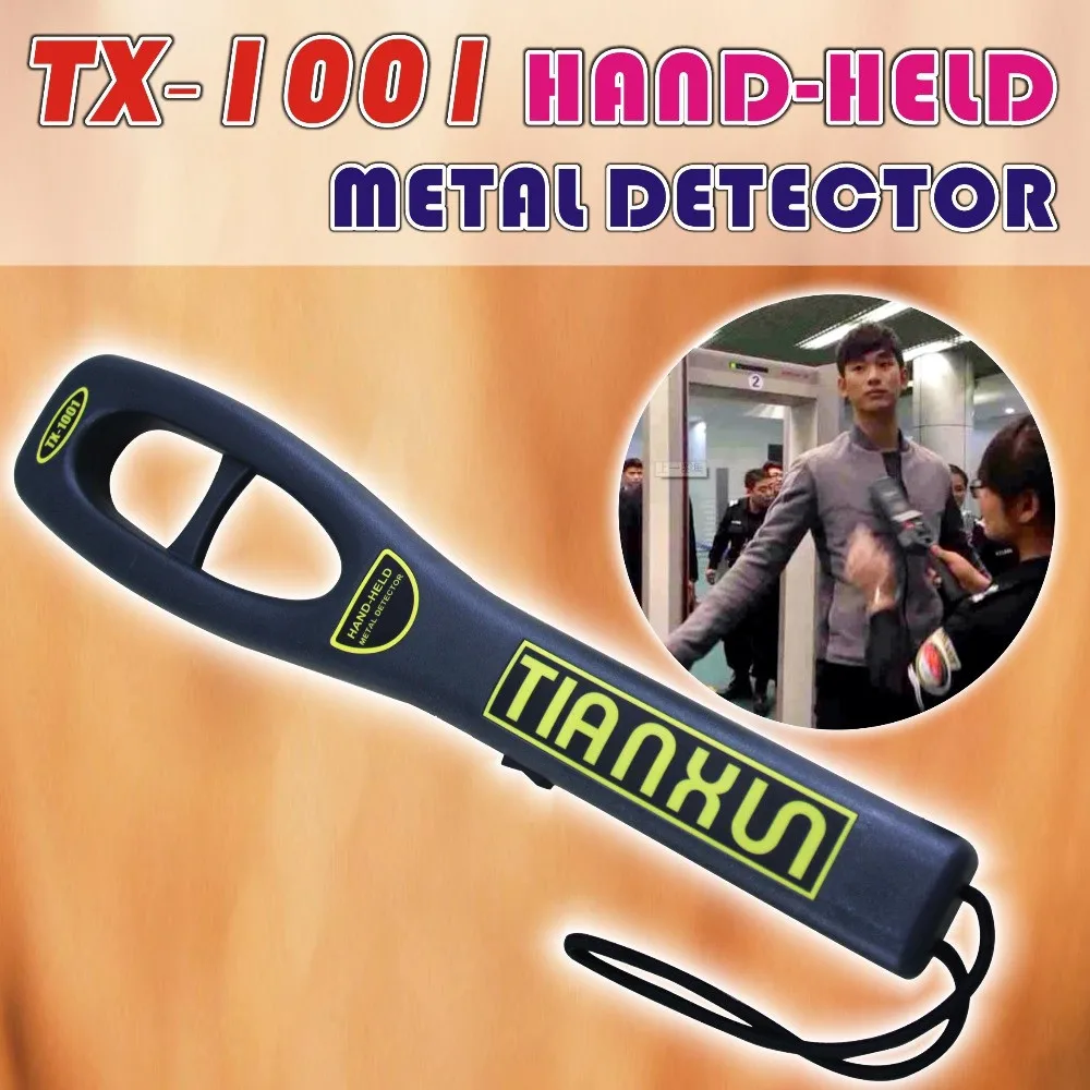 

High Sensitivity Handheld Metal Detector Safety Inspection Metal Detector With Buzzer Vibration for Security Check GC101H
