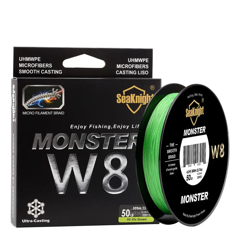 

LureKing 500M 8 Weaves PE Fishing Line Braided Multifilament Fishing Line Wide Angle Braided Technology 15 To 100LB