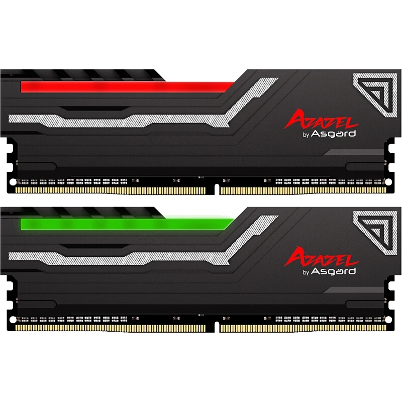 Pаспродажа Asgard AZAZEL серия RGB ram 8 ГБ 2X8 Гб 16 Гб DDR4 3200 МГц 1,35 в ram для настольных игр с высокой скоростью и высокой производительностью