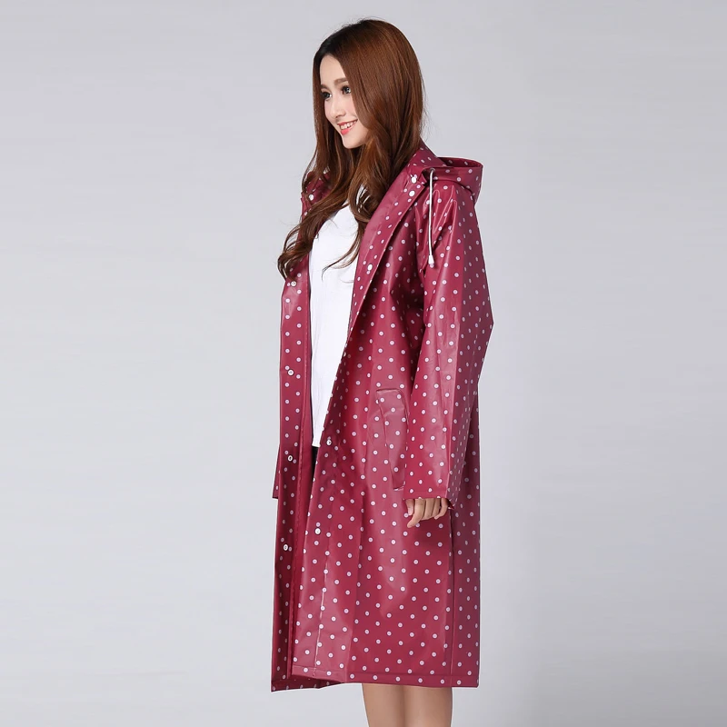 Eva Ladies Red Waterproof Coat Lighthouse Womens Eva Padded