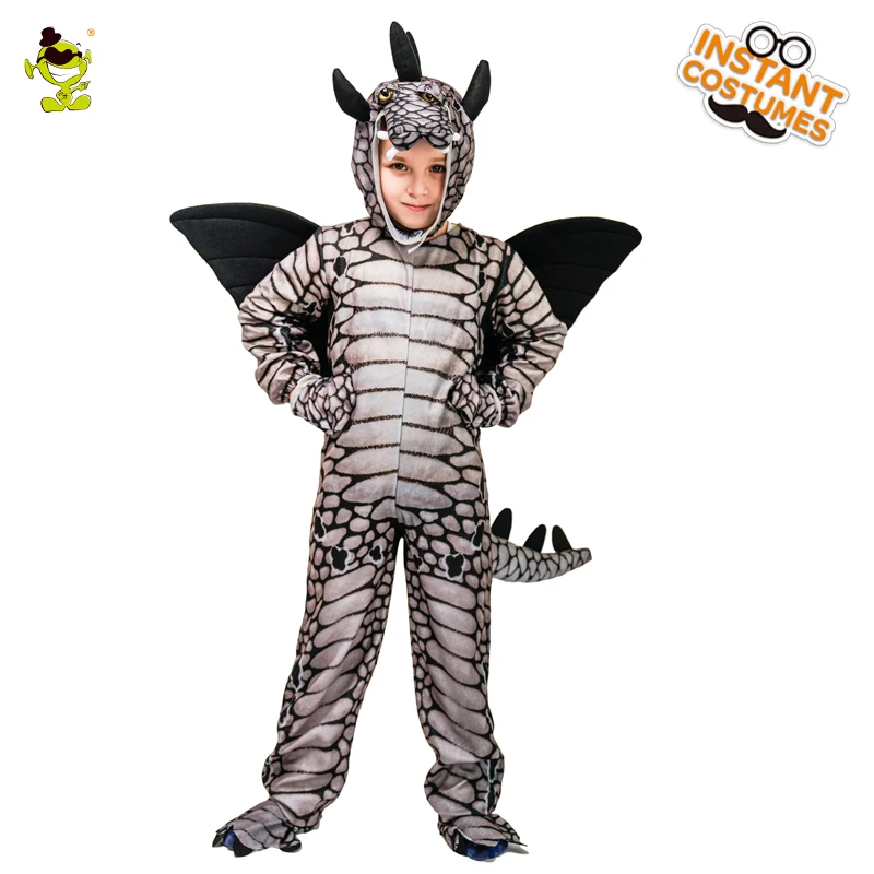 Koop Kids Dinosaurus Triceratops Tyrannosaurus Stegosaurus Kostuum Cosplay Jurassic Park Dier Kleren Rollenspel voor Halloween Party