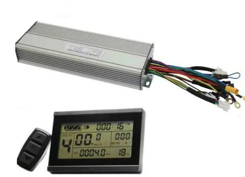 E-Bike Controller 36//48V 250-1500W 35A Sinus KT-Motorkontroller Hall Licht Ebike