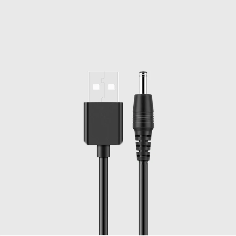 

New Arrival 1M DC 3.5mm USB Charger Power Cable USB to DC3.5mm*1.35mm Power Cable for Mobile Phone Speaker Internet Adapter etc