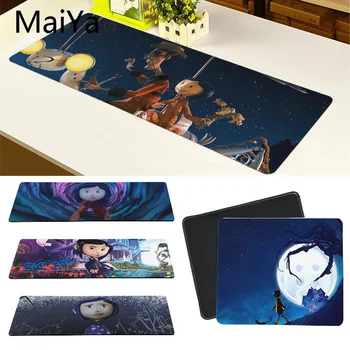 

Maiya High Quality Movie Coraline DIY Design Pattern Game mousepad Free Shipping Large Mouse Pad Keyboards Mat