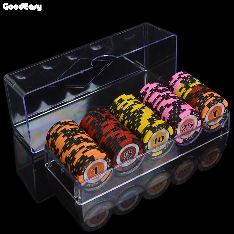 100-fichas-1-caja-de-fichas-acrilicas-juego-de-fichas-de-arcilla-de-14g-fichas-de-poker-de-texas-hold'em-de-metal-monedas-de-casino-accesorios-para-clubes-de-poker