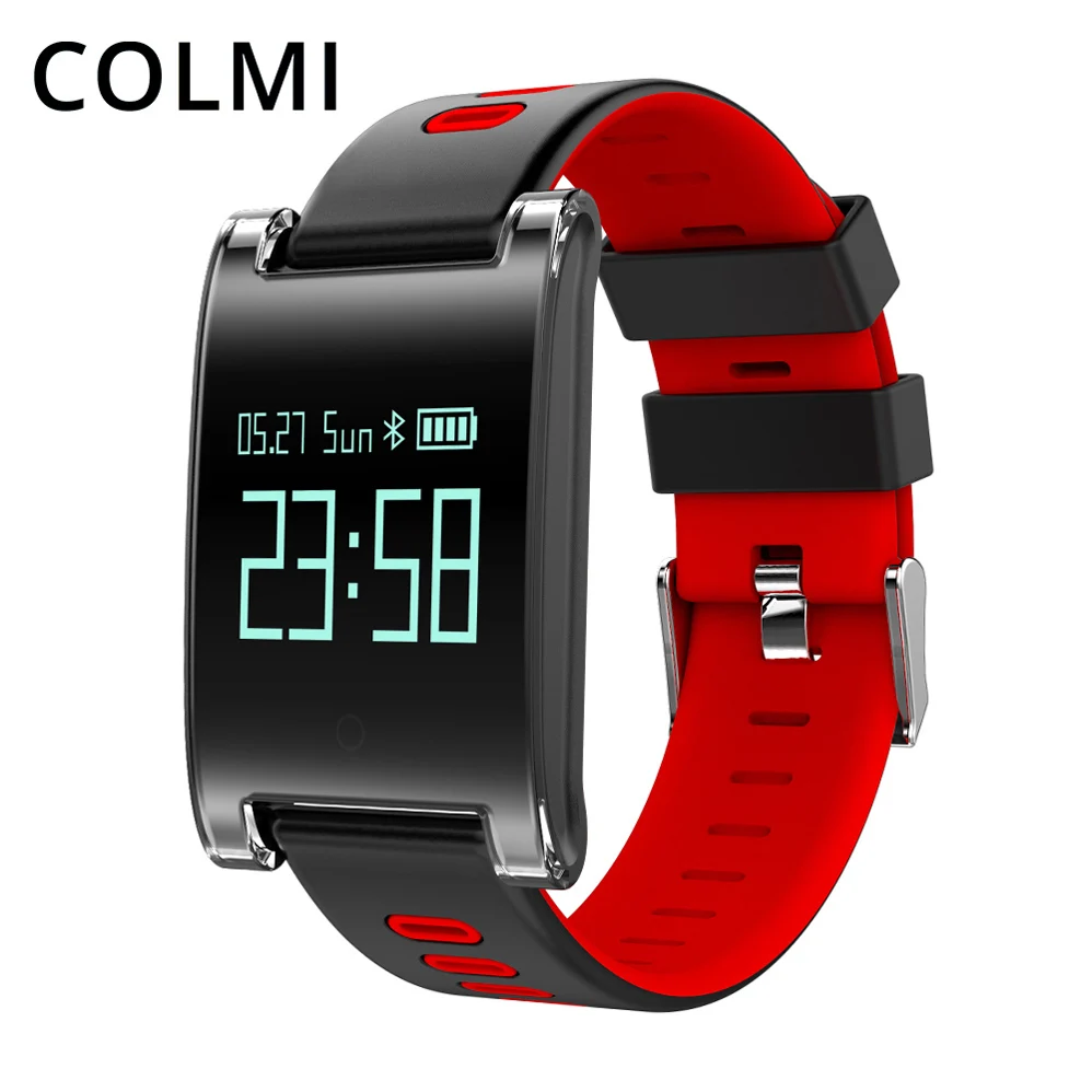 

COLMI DM68 Smart Wristband Blood Pressure Heart Rate Monitor Bluetooth Fitness Bracelet Call Reminder Activity Tracker Brim