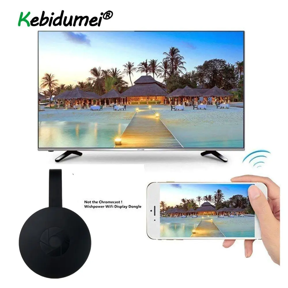 Kebidumei G2 WiFi Дисплей приемник ключ TV Stick Crome Cast HDMI для Miracast Mini PC VS M2 новейший|SmartTV-стики