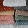 150*100cm Newborn Photography Backdrop Popcorn Fabric Baby Posing Dots Fabric Photography Blanket Newborn Photo Prop 1