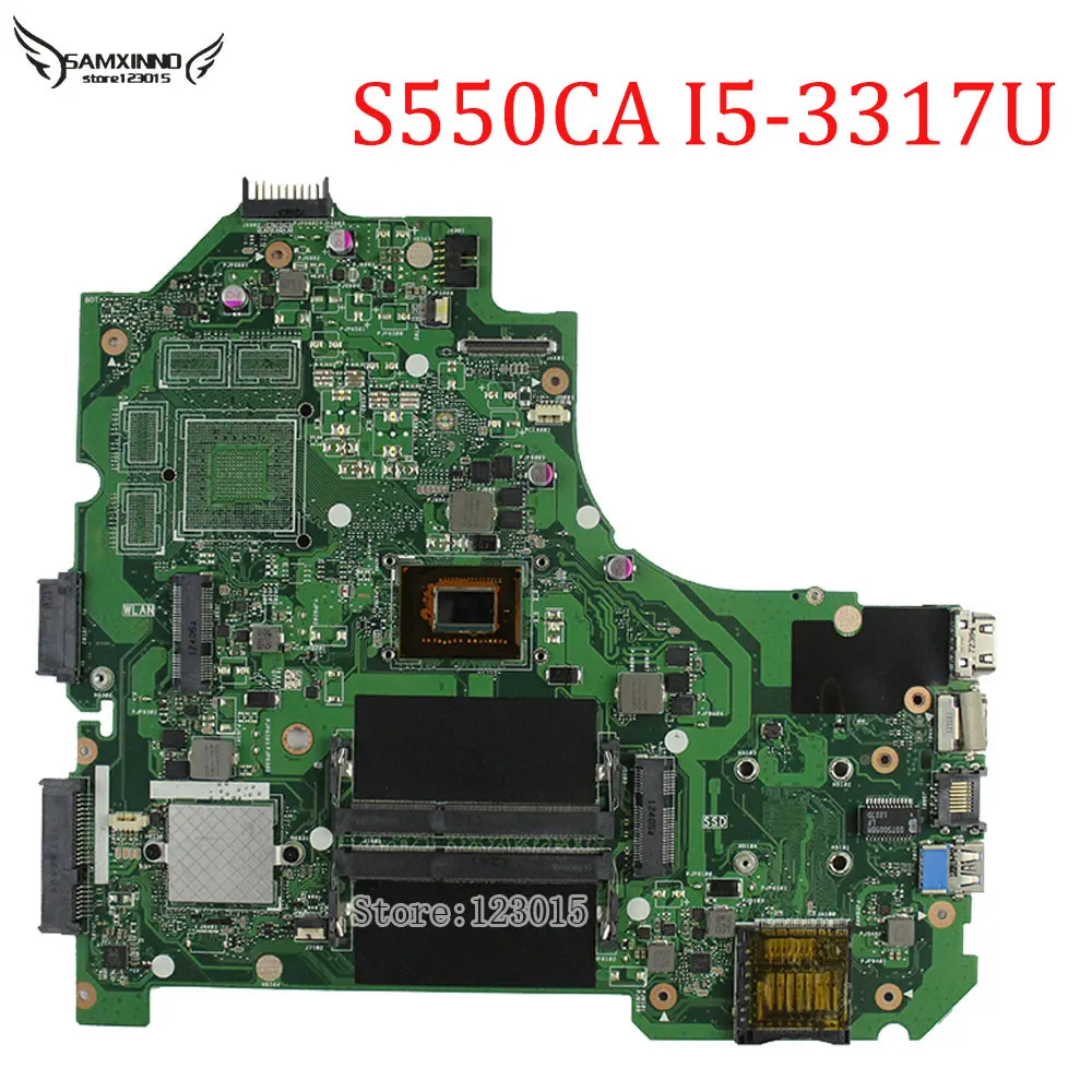 For ASUS VivoBook S550CA font b Laptop b font Motherboard K56CM rev 2 0 with i5
