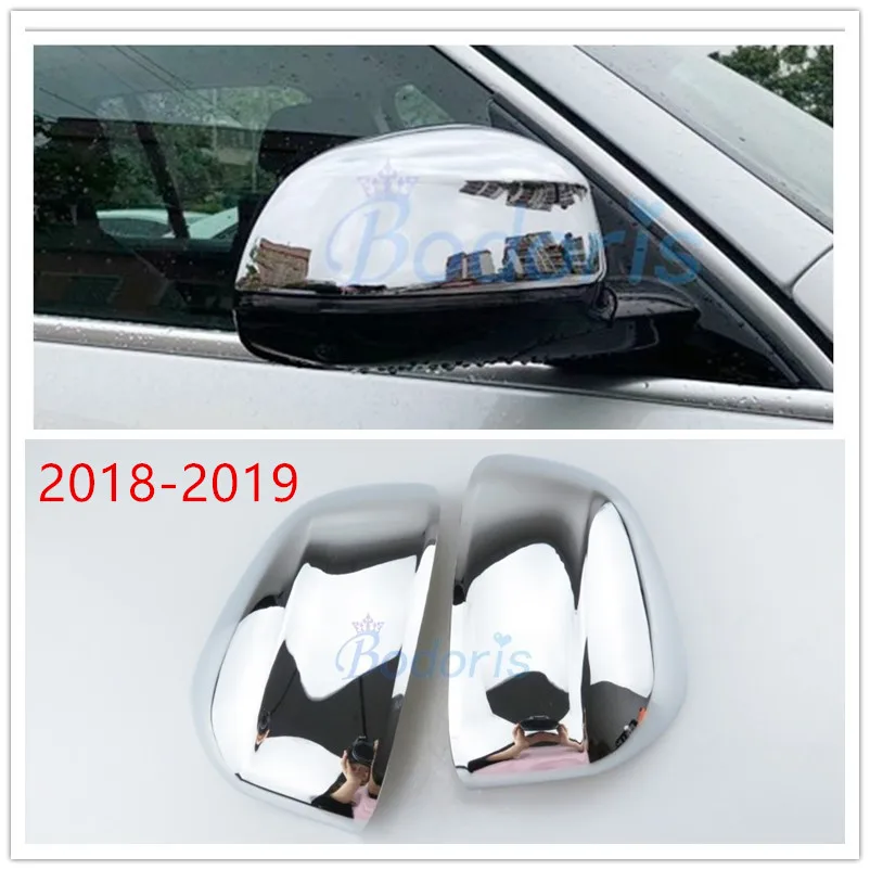 

Car Styling Silver Color Side Mirror Overlay Rear View Cover Trim 2018 2019 For BMW X3 G01 X4 G02 X5 G05 X7 G07 Accessories