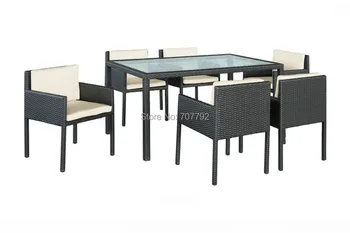 

Stash Outdoor Wicker Patio Espresso Dining Set