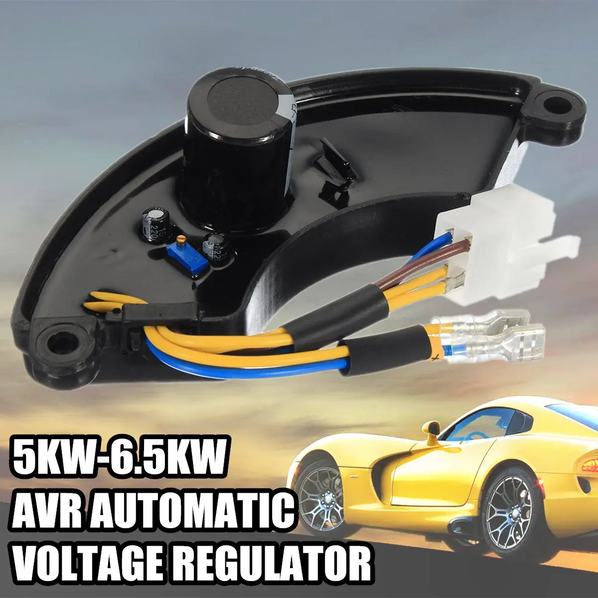 

5-6.5KW Gasoline Generator AVR Automatic Voltage Regulator Rectifier 188F/190F Adjusting Range 160V-260V