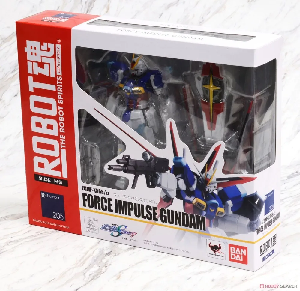 Robot Soul Spirits Tamashii 205 Force Impulse Gundam action figure Bandai USA Se