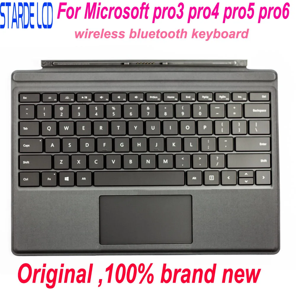  Original Keyboard Ultrathin Backlight Wireless Bluetooth Type Cover For Microsoft Surface Pro 3 Pro