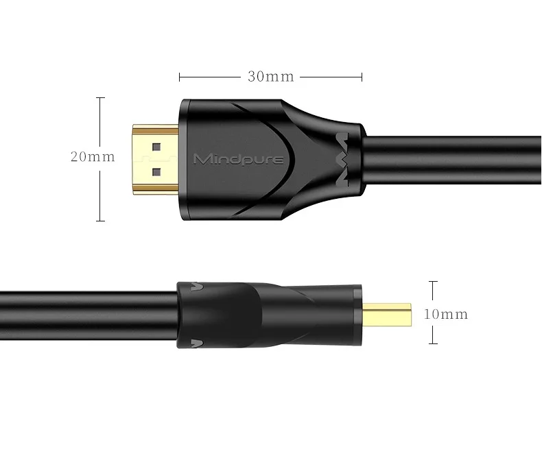 4 K/60Hz HDMI к HDMI 2,0 кабель ПВХ 3D поддержка для ноутбука тв жк-ноутбука PS3 проектор компьютерный кабель