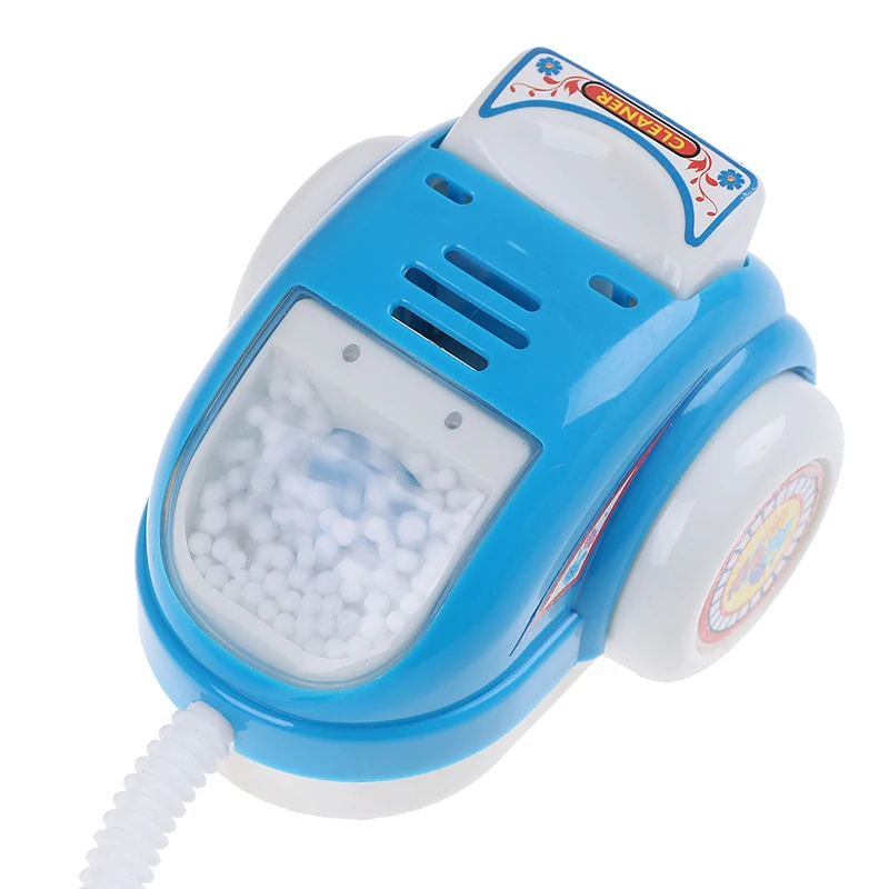 Горячая пластиковая игрушка «пылесос» Мини Синий пылесос домашний игрушечный миксер детские игрушки для детей