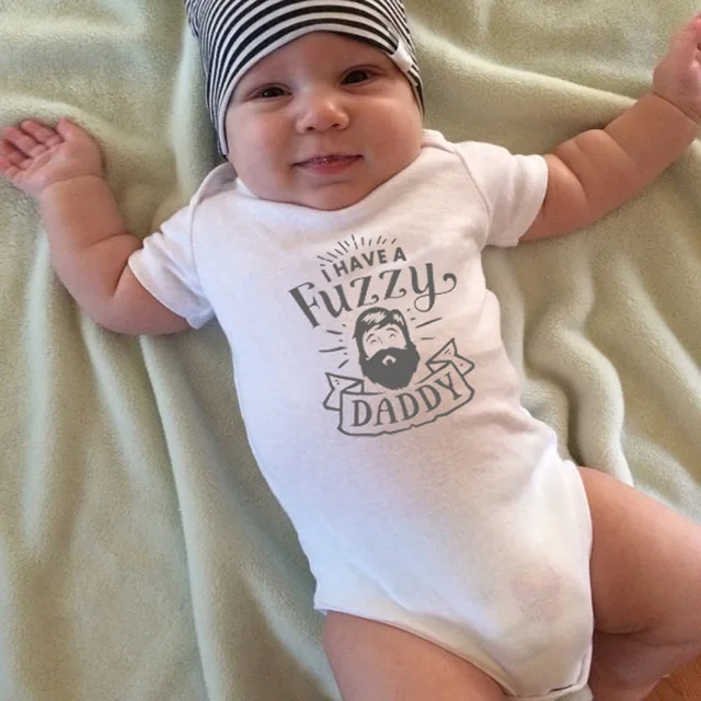 Cute Infant Baby Girl Boy Clothes Cotton Short Sleeve Bodysuit