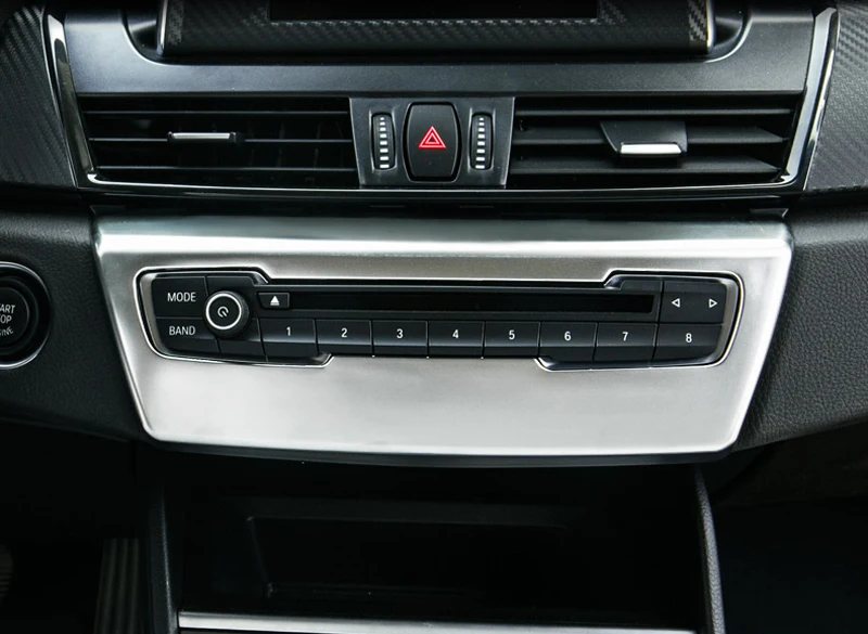 

1PCS ABS Matte Interior Volume Adjustment Panel Cover Trim For BMW 2 Series F45 F46 Gran Active Tourer 2015-2018