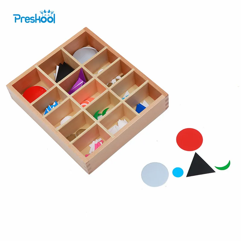  Baby Toy Montessori Card Grammar Symbols with Box Math Early Childhood Education Preschool Training