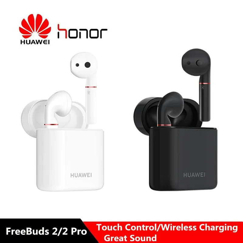 

HUAWEI FreeBuds 2 Freebuds 2 Pro TWS Wireless Bluetooth Earphones Touch Control IP54 Waterproof Earbuds with Mic Charging Dock