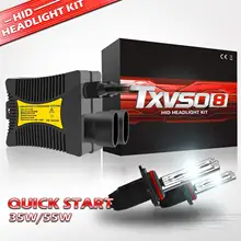 TXVSO8 9006 HB4 55Wx2 HID Ксеноновые фары комплект для замены лампы автомобильные лампы 8000 Люмен 3000K 4300K 5000K 6000K 8000K 10000K 12000k K