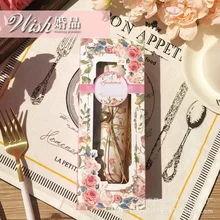 Европейская маленькая свежая креативная индивидуальная пригласительная карта фото на заказ катушка пригласительная карта 50 шт