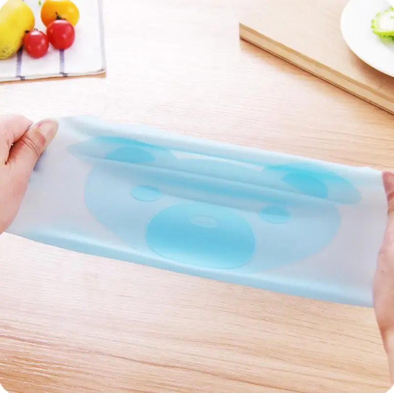 Кухонный вакуумный герметик крышки многофункциональная силиконовая многоразовая защитная пленка крышка для хранения продуктов в холодильнике LX4701