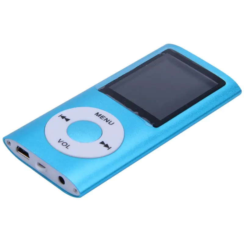 

Portable LCD Screen Display Music Media Player MP4 with FM Radio Blue