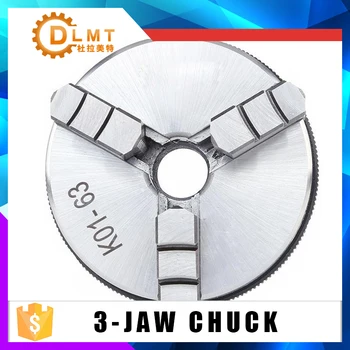 

50mm 3-jaw chuck K01-50 2 inch linkage, machine tool accessories manual chuck threaded hole for mini lathe woodworking