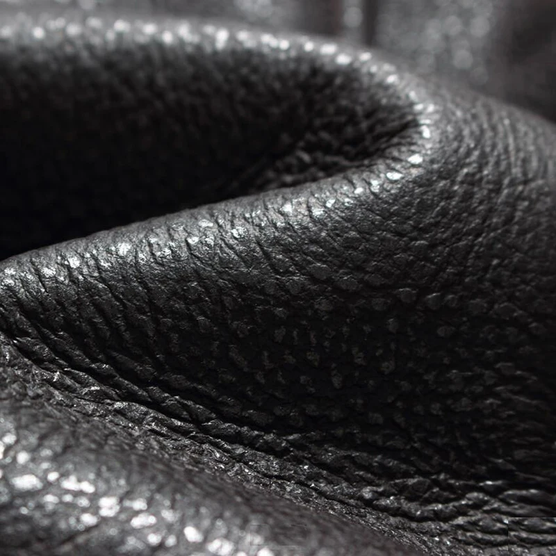 WANGZONGSHUN001 мужская куртка из овчины Мужская Меховая кожаная пилота натуральной