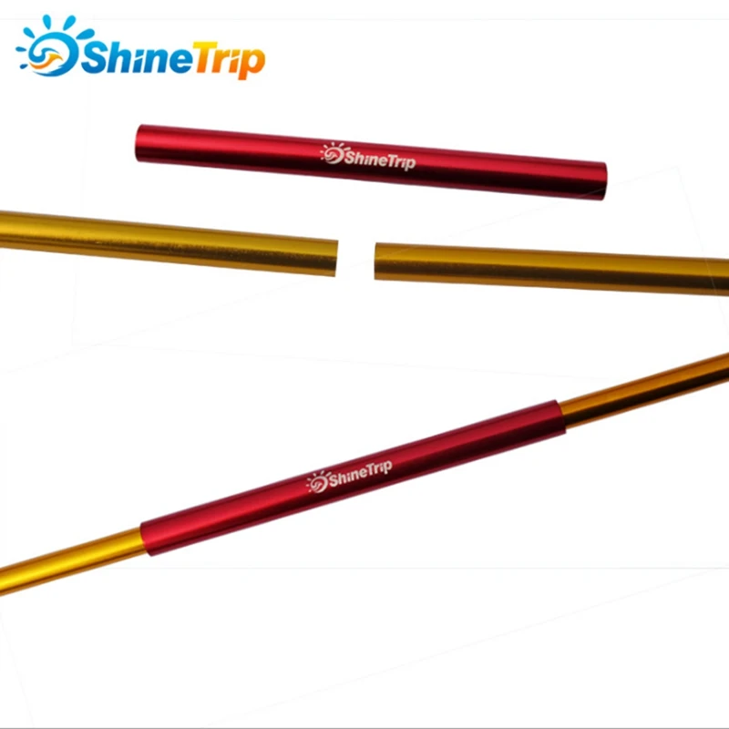 ShineTrip 4 pcs aluminum alloy tent pole repair tube