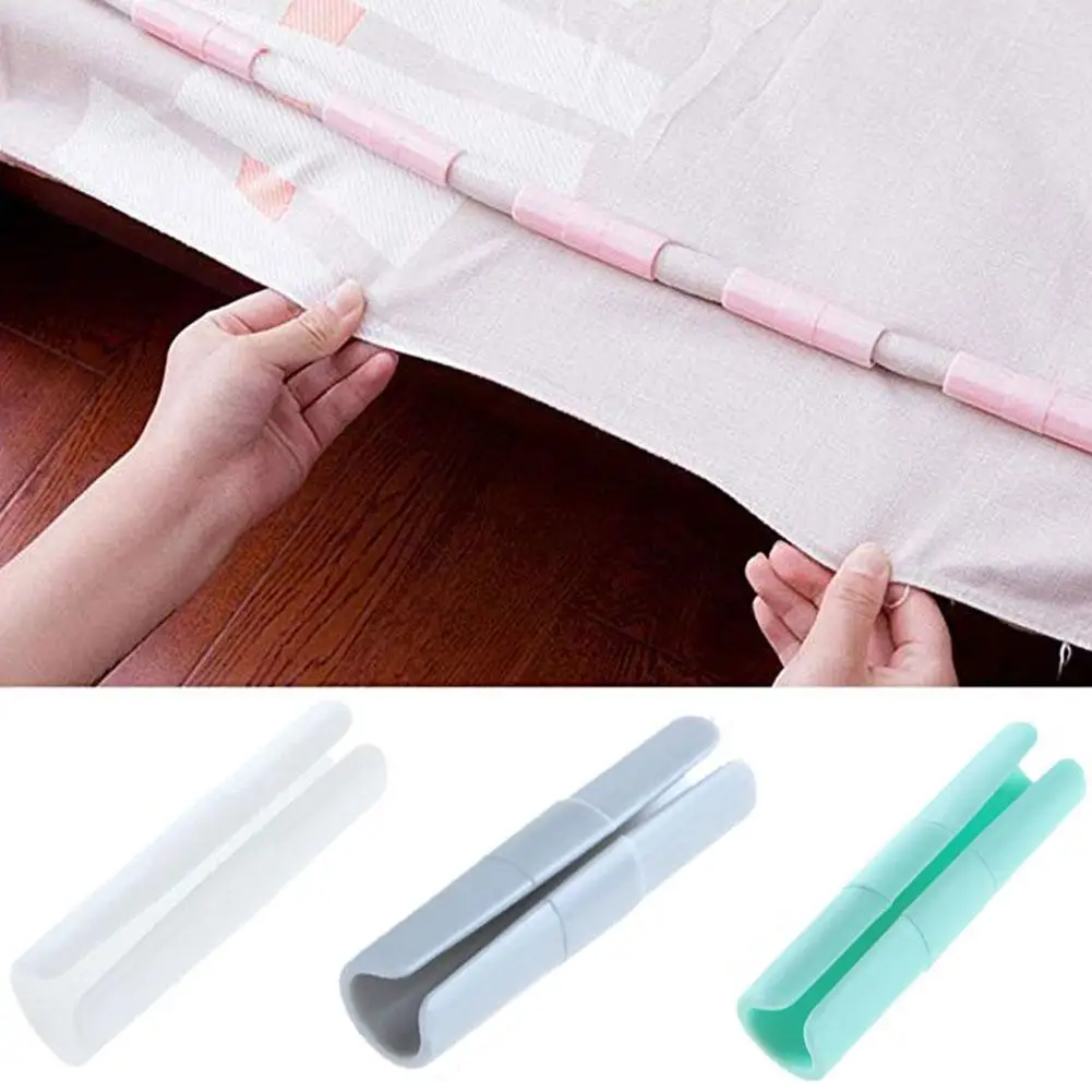 

10 pcs Blankets Bed Sheet Clip Practical ABS Mattress Grippers Fasteners Clothes Pegs Coverlet Holder Slip-Resistant