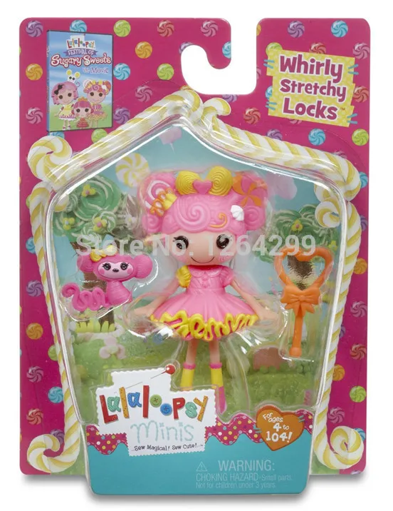 Новые куклы Lalaloopsy Minis для девочек, детские игрушки, украшения, рождественские подарки для детей - Цвет: Серебристый