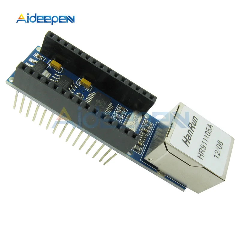 Мини Nano ENC28J60 Ethernet Щит Модуль микрочип HR911105A Ethernet веб-сервер плата модуль для Arduino Nano 3,0 платы