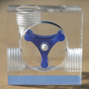 

Flow Indicator with blue Sparkle use for water cooling, P/N: WC-FLOWIND-BLUS1