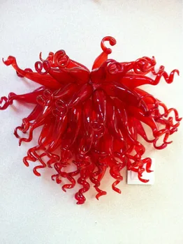 

Free Air Shipping Special Pure Red Wedding Deco Cheap Antique Glass Wall Lamps