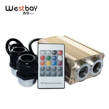 Westbay 32 Вт RGB светодиодный оптический волоконные лампы золотого оптического волокна двигателя IR/RF типа