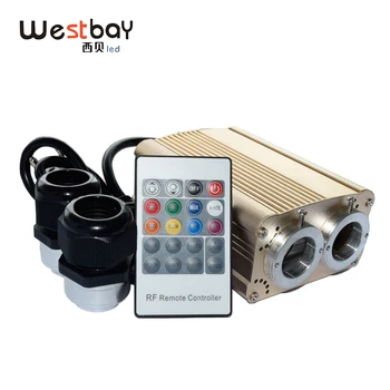 

Westbay 32W RGB LED Optic Fiber Lights Golden Optical Fiber Engine IR/RF Type