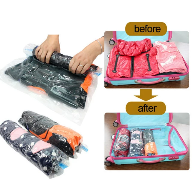 Vacuum Storage Rangement Bag Save E Bags Vac Saver Seal Vacuum Storage Rangement Bag Save E Bags Vac Saver Seal Compressed Clothes Wardrobe Travel