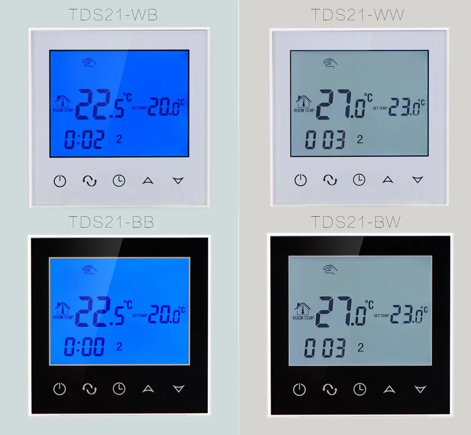 Beok TDS21 термостат для воды и Электрический напольный цифровой термостат температуры 220 В