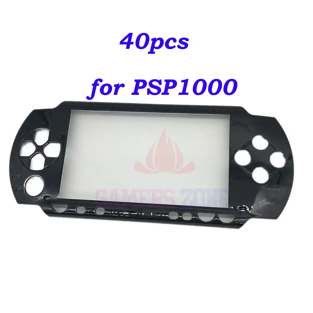 40pcs Repair Black Front Faceplate Case Cover Shell Part For Sony Psp 1000 1001 Psp1000 Fat Housing Case Part Aliexpress