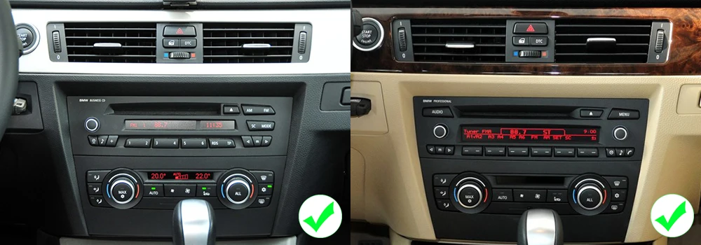 For BMW 3 Series E90 E91 E92 E93 2004~2013 2 DIN Car Android 9 GPS Naviation Multimedia system Bluetooth Radio Amplifier 10